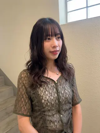 セミロング SIKI ゆうのヘアスタイル