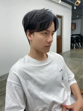 ショート ヘアアレンジ メンズ son hair HIROEのヘアスタイル