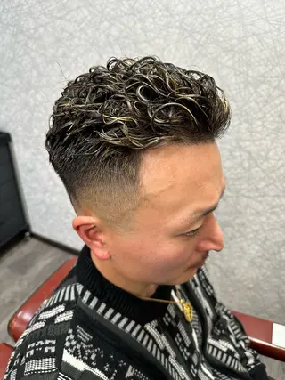 ショート 田島 颯人のヘアスタイル