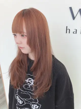 ロング well高崎上大類町 /湯浅泳作のヘアスタイル