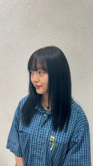 ロング カラー 髪質改善/似合わせ/ 艶髪🧡‬‪田中颯士のヘアスタイル