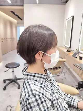 ショート 【似合わせ・レイヤー ・パーマ】海気のヘアスタイル