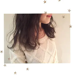 セミロング 市川 千夏のヘアスタイル