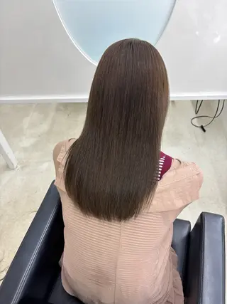 セミロング カラー 冨木 雄斗のヘアスタイル