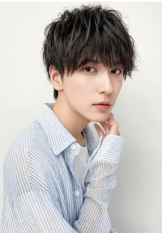 カラー パーマ メンズ 山下 仁愛のヘアスタイル
