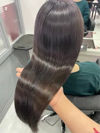 ロング カラー 店長✨髪質改善✖️ 透明感カラー／純大のヘアスタイル