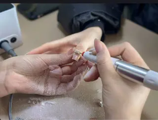 ネイル 🍑長さだし ワンホン💅モモコのネイルデザイン