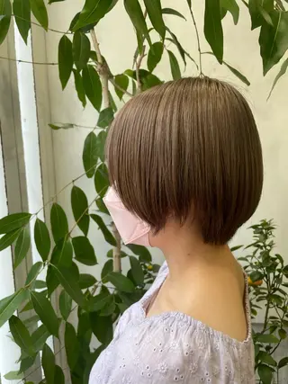 ショート カラー 🫧ハイトーン/ ブリーチ🫧白石航汰のヘアスタイル