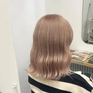 ミディアム ︎︎ sa-yaのヘアスタイル