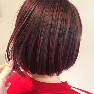 ショート カラー 烏丸韓国ヘア🇰🇷 ayaka🎀のヘアスタイル