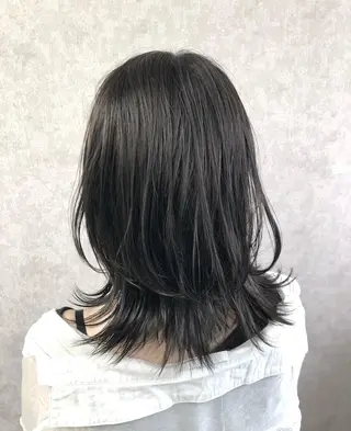ミディアム カラー ショート、韓国メンズ ヘアのかつらぎのヘアスタイル