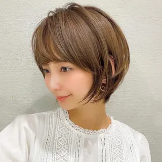 ショート カラー パーマ ヘアアレンジ キッズ ネイル マツエク・マツパ ショートの神✨AFL OAT 井上康平のヘアスタイル