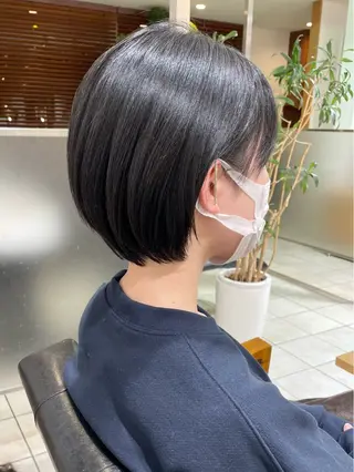 ショート 🌿透明感カラー 松本麻里奈🌼のヘアスタイル