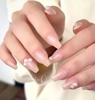 ネイル 大人可愛いネイル🎗 Hinaのネイルデザイン