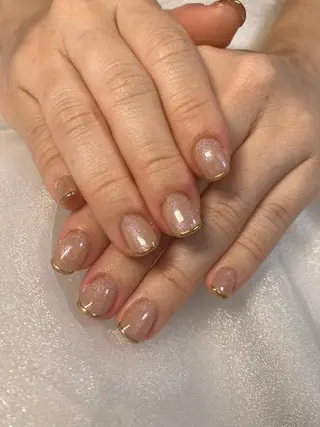 ミディアム ネイル 荒木 莉奈のネイルデザイン