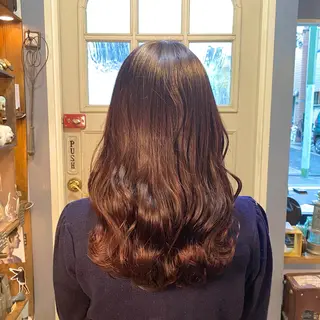 セミロング カラー BRITS 渡辺 菜々子のヘアスタイル