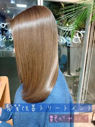 セミロング カラー Beach 代表 KENTAのヘアスタイル