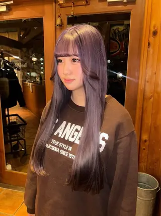 ロング 似合わせカット/ レイヤー／小倉瑳莉のヘアスタイル