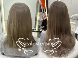 ロング 新宿/韓国ヘア 中明度カラー/かやのヘアスタイル