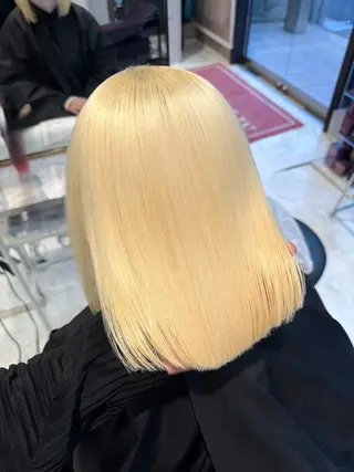 ミディアム カラー ハイトーンアレンジ 🦋🥀Shuriのヘアスタイル