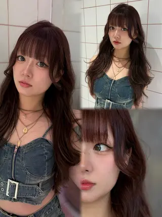 ロング 色気レイヤースタイル 洒落色気ヘアマサトのヘアスタイル