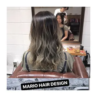 ミディアム カラー パーマ ヘアアレンジ メンズ キッズ Forest. -髪質改善-のヘアスタイル