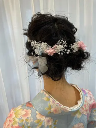 セミロング ヘアアレンジ arrow🖤 もえみのその他イメージ