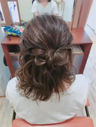 ヘアアレンジ 福永 里奈のヘアスタイル