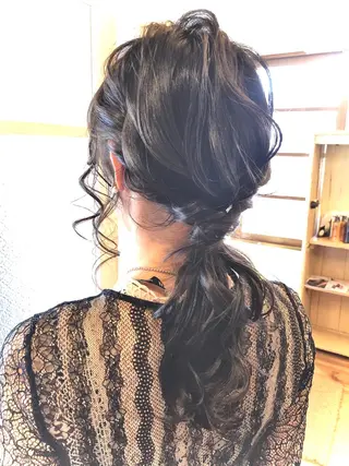井上 歩美のヘアスタイル