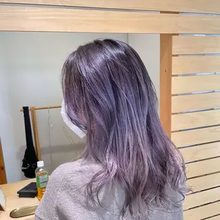 セミロング カラー ✨髪質改善🎨 杉本賢人のヘアスタイル
