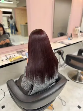 ロング ♥️韓国風透明感 暖色misa♥️のヘアスタイル