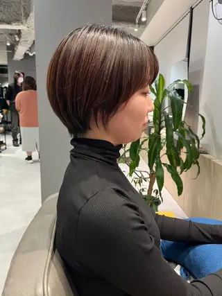 ショート SNSモニター募集！ くせ毛特化/大村のヘアスタイル