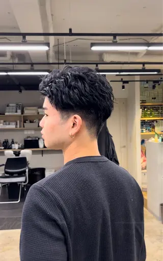 メンズ EGAO /藤沢/海外ヘアのヘアスタイル