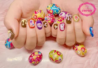 ネイル CROWN プライベートサロンのネイルデザイン