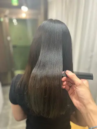 ミディアム カラー メンズパーマ 髪質改善☆有馬のヘアスタイル