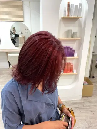 ミディアム パーマ hair salon Lihina所属・韓国ヘア🇰🇷 FUMINAのヘアスタイル