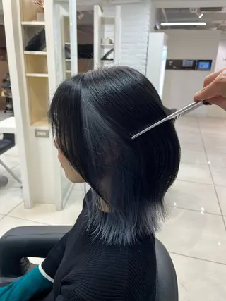 セミロング カラー 艶髪【カラー支持率 No.1】リノ🪐のヘアスタイル