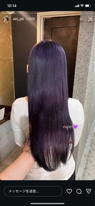 ロング カラー 🫟Blanco🫟 Color&Careのヘアスタイル