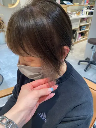 ショート カラー オスズ 🎀´-のヘアスタイル