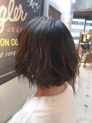ショート パーマ 代表 中島貴志のヘアスタイル