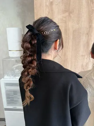 ヘアアレンジ Bish Yanaのヘアスタイル