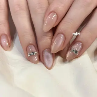 ネイル 新宿代々木/ちゅるん キレイめ/miriのネイルデザイン