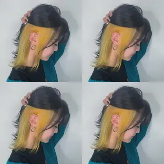 ミディアム 佐藤 香太のヘアスタイル