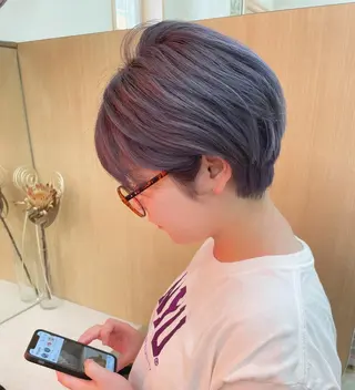 ショート カラー yui .のヘアスタイル