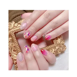 ショート ネイル 👑enen style👑のネイルデザイン