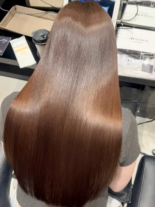 ロング MAISON原宿【メゾン】所属・美髪矯正/髪質改善 /艶髪/千田理名🪞のヘアスタイル