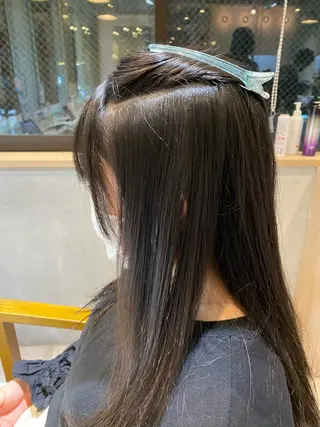ロング 角田 雅行のヘアスタイル
