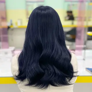 ロング カラー 🦋色落ち綺麗カラー メンズYUZU🦋‪のヘアスタイル