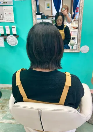 ミディアム 田牧 みゆきのヘアスタイル