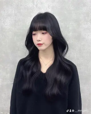 ロング カラー ⛓ワンホンレイヤー 🥀🖤/あいりのヘアスタイル
